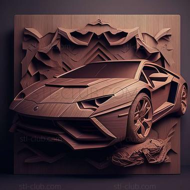 3D модель Lamborghini Reventn (STL)